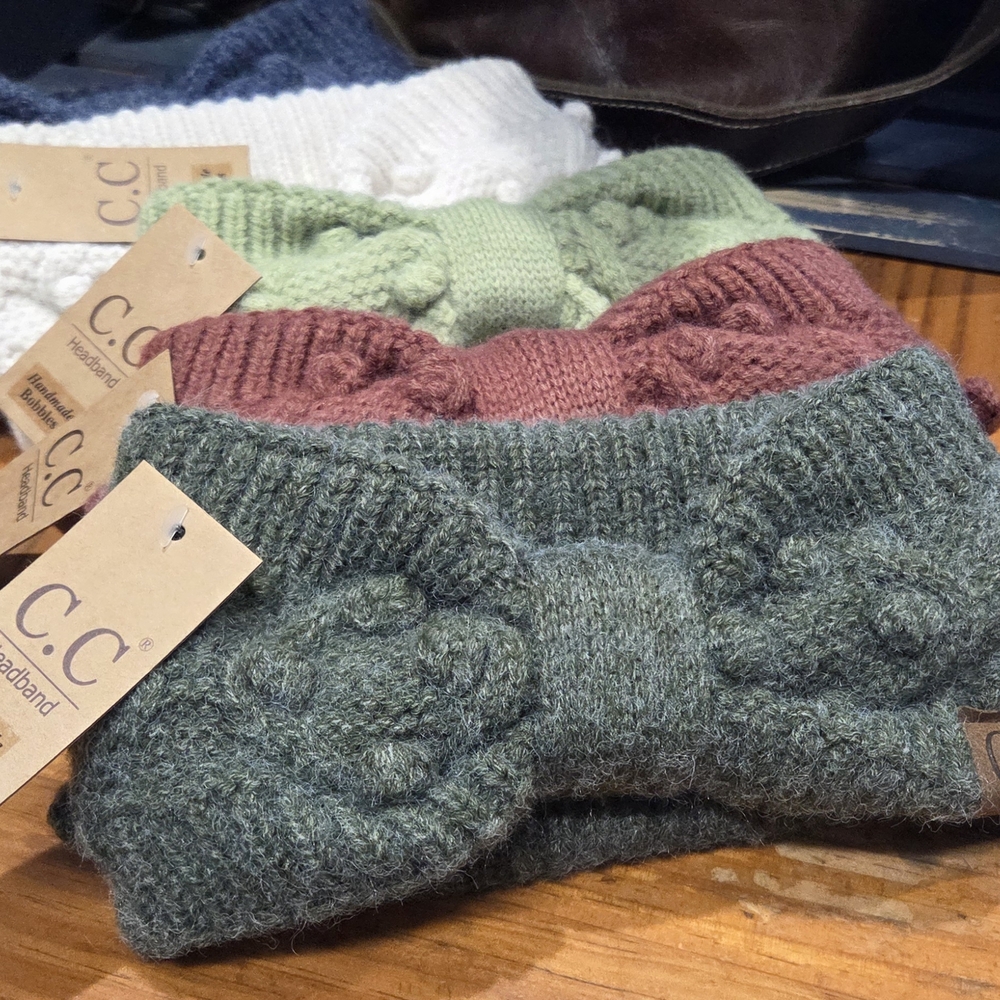 C.C Cozy Knit Head Wraps
